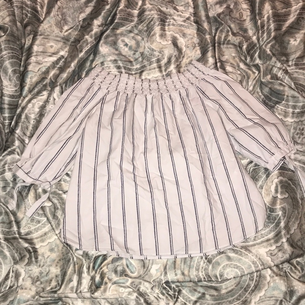 Off the shoulder top